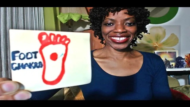 FOOT CHAKRA Point: How To Use Crystals To Release FEAR & ANXIETY (EASY)