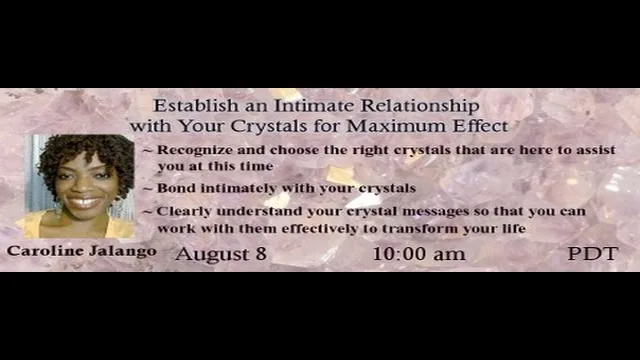 How to BOND with YOUR CRYSTALS for MAXIMUM EFFECT. (Powerful Crystal Tips)