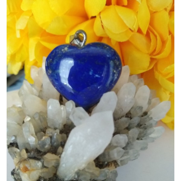 Lapis Lazuli Heart Pendant 16