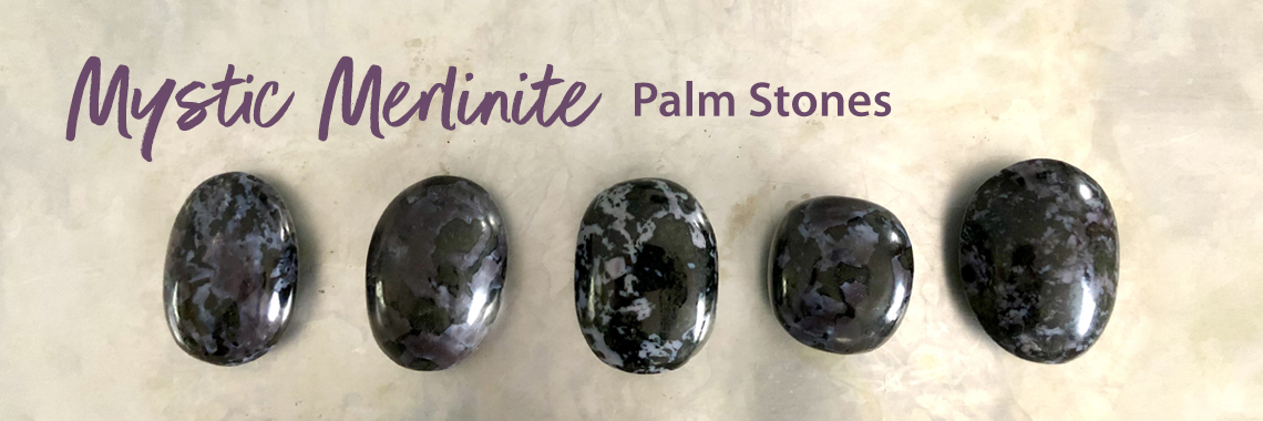 Mystic Merlinite Palm Stones