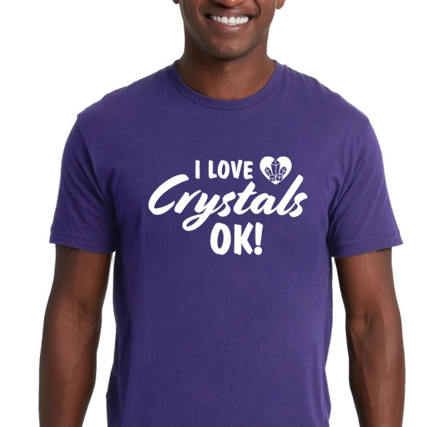 I Love Crystals Ok! - UNISEX Crew Neck